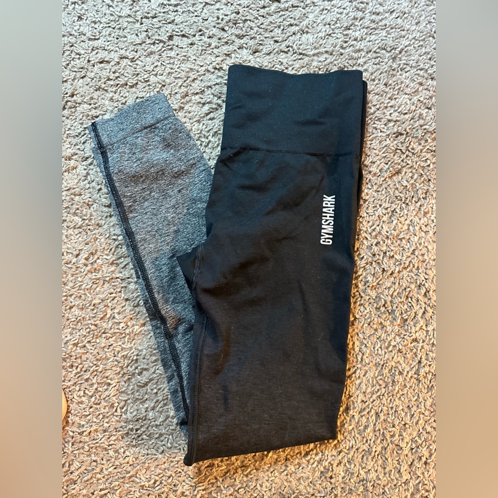 Gymshark Black Ombré Leggings - Small